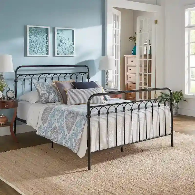 Eloise Metal Arch Platform Bed by iNSPIRE Q Classic 2