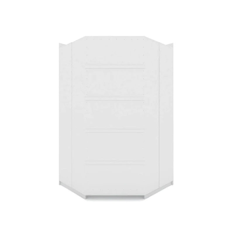 Mulberry 2.0 Contemporary Corner Wardrobe with Dual Hanging Rods 6