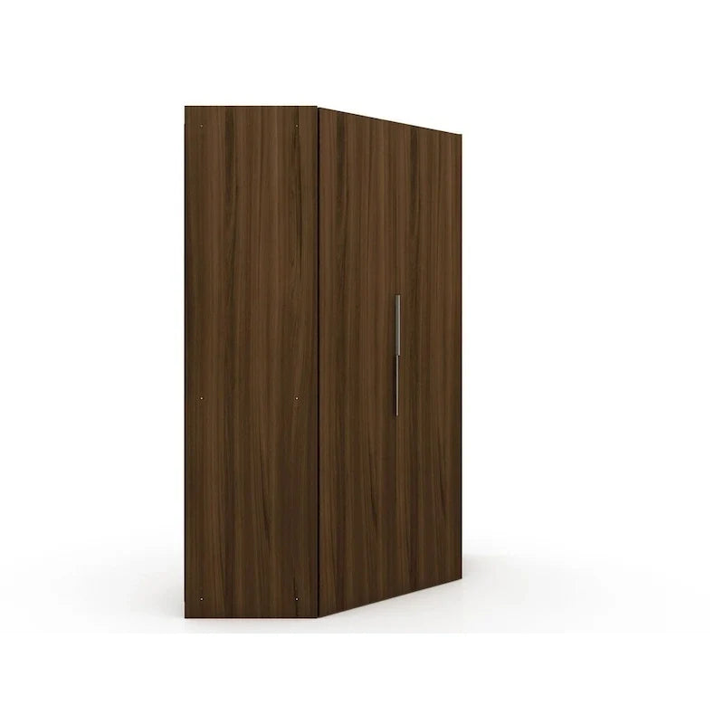 Mulberry 2.0 Contemporary Corner Wardrobe with Dual Hanging Rods 25