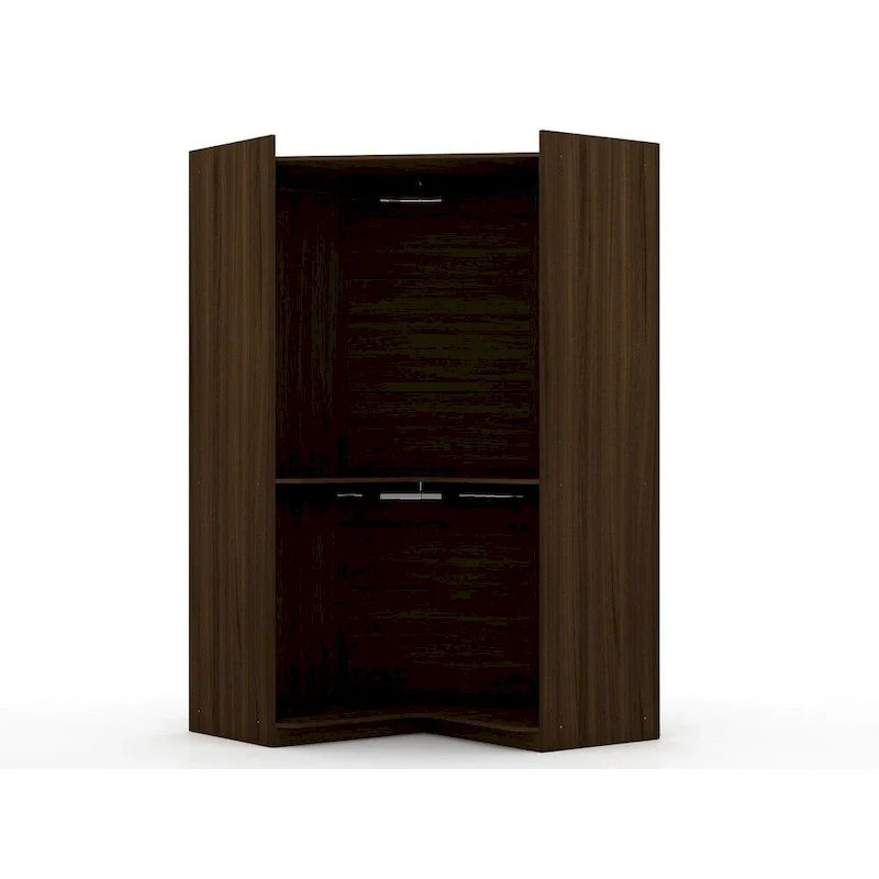 Mulberry 2.0 Contemporary Corner Wardrobe with Dual Hanging Rods 29