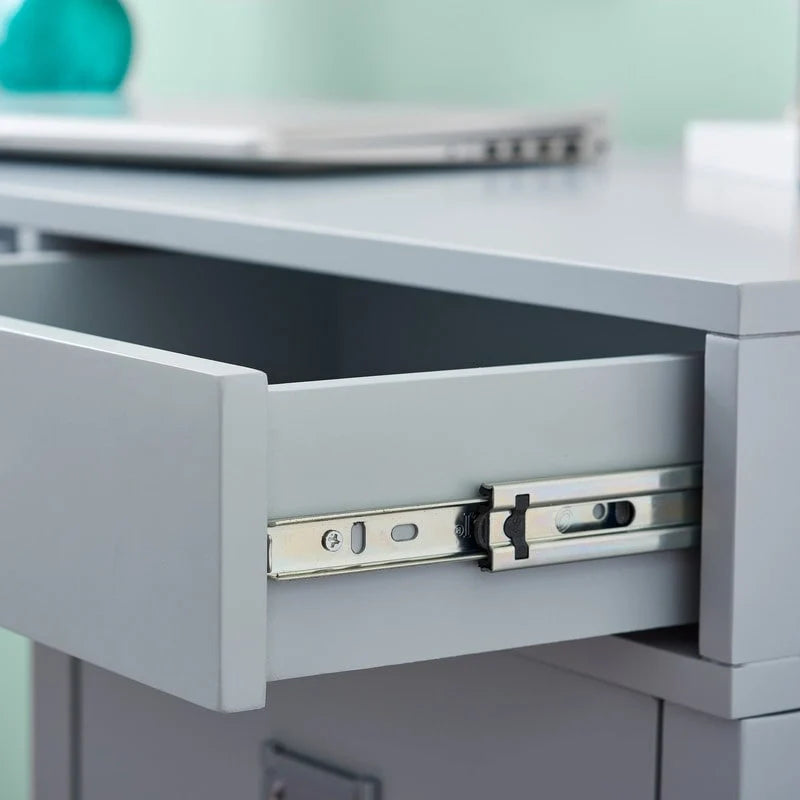 Linon Poppy Side Storage Writing Desk 4