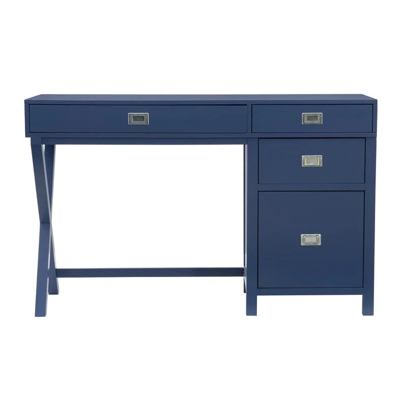 Linon Poppy Side Storage Writing Desk 22