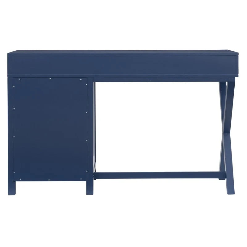 Linon Poppy Side Storage Writing Desk 25