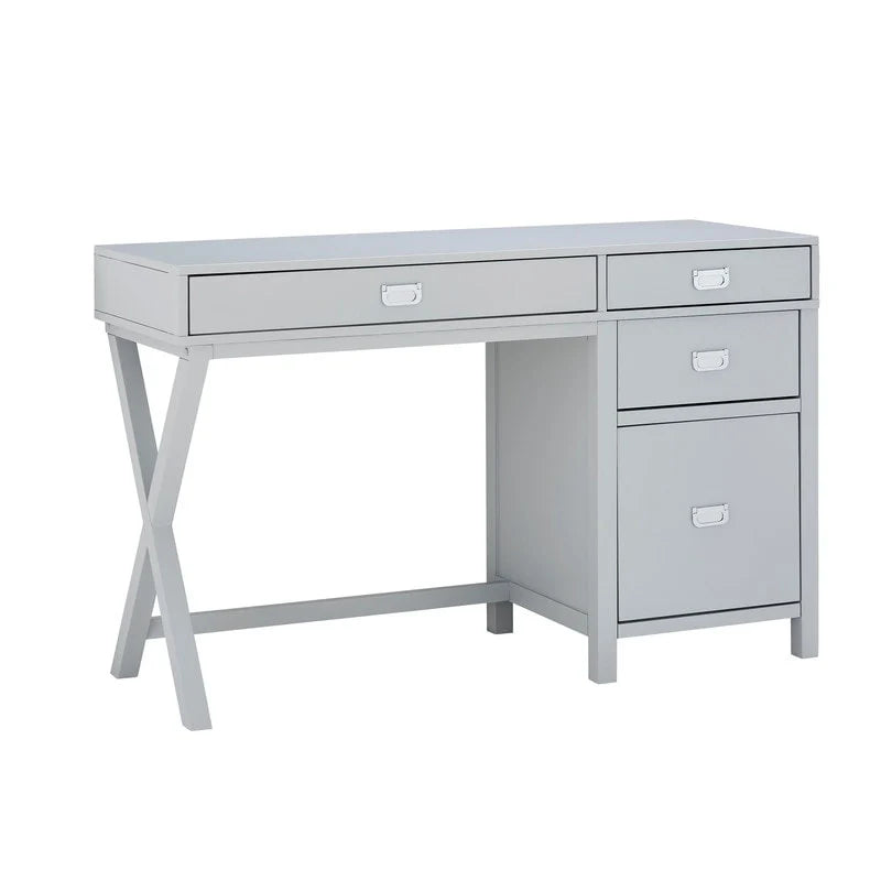 Linon Poppy Side Storage Writing Desk 30