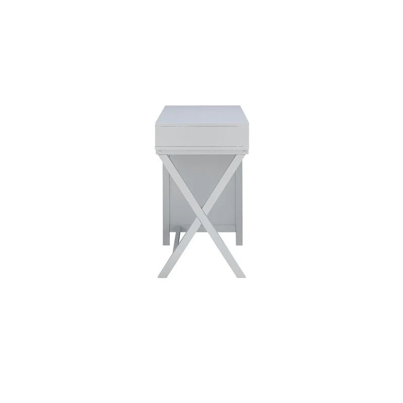 Linon Poppy Side Storage Writing Desk 32