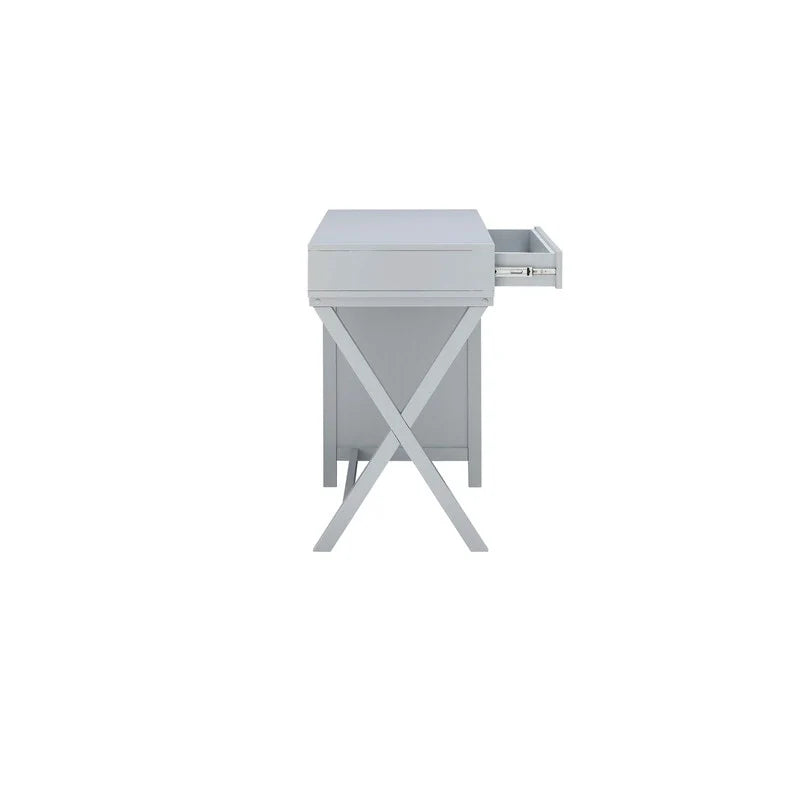 Linon Poppy Side Storage Writing Desk 33