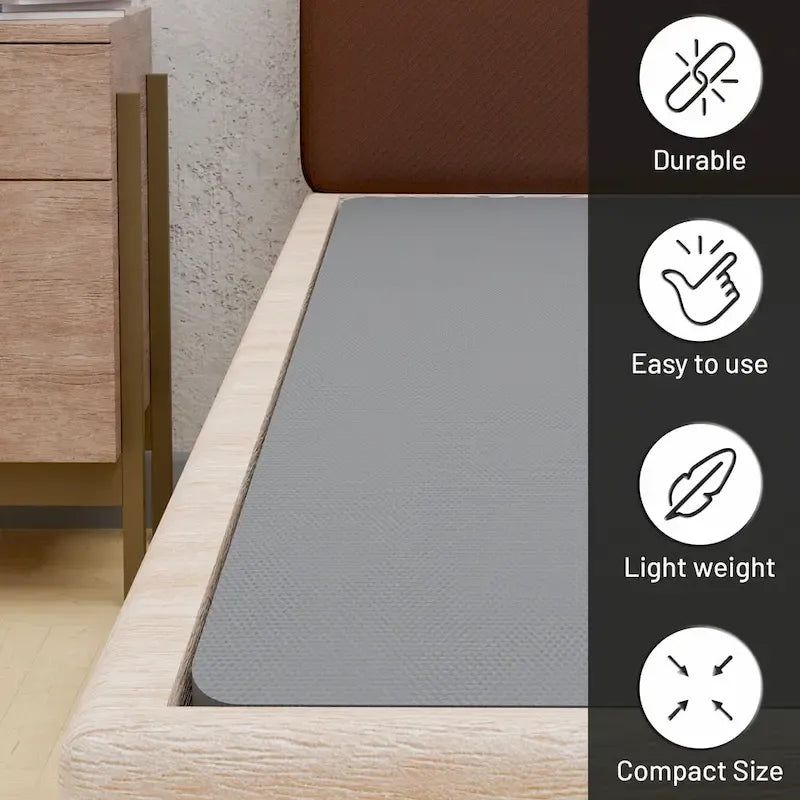 ONETAN 1.5-Inch Split Bunkie Board for Mattress Support - Fully Assembled, Enhanced Comfort, Gray 6