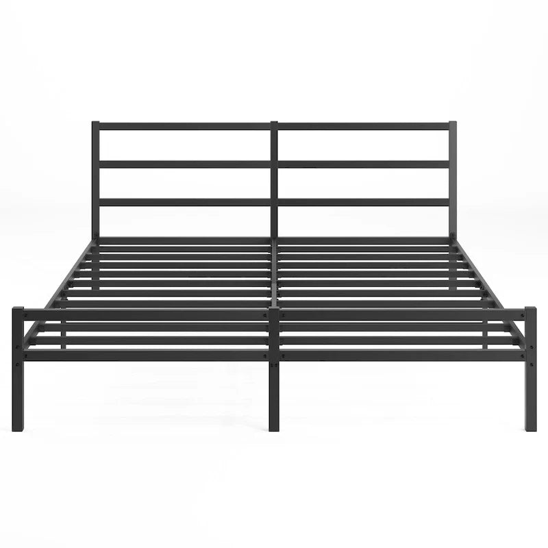 King Size Metal Bed Frame with Headboard 4