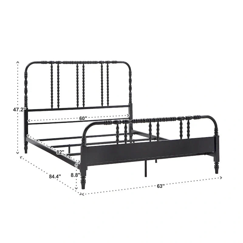 iNSPIRE Q Classic Georgia Metal Spool Bed 6