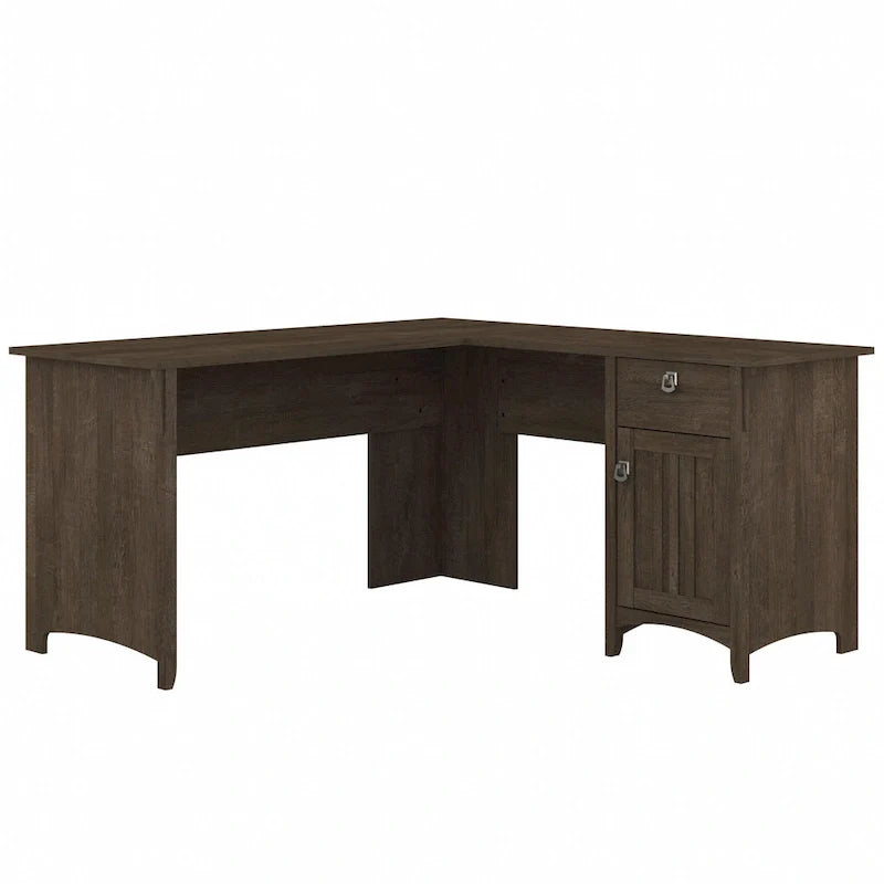 Bush Furniture Salinas 60-Inch L-Shaped Desk with Drawers and Storage Solutions 2