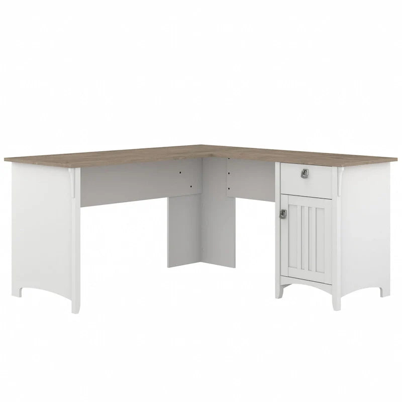 Bush Furniture Salinas 60-Inch L-Shaped Desk with Drawers and Storage Solutions 18