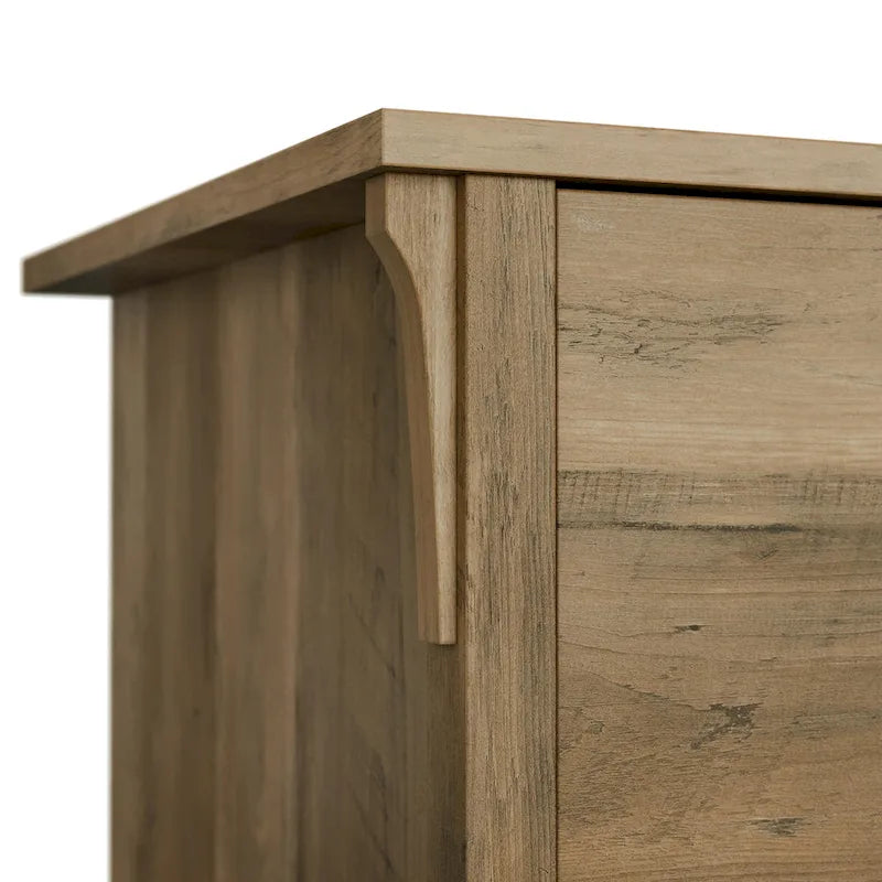 Bush Furniture Salinas 60-Inch L-Shaped Desk with Drawers and Storage Solutions 30