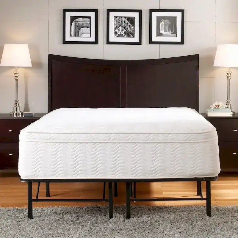 Boyd Sleep Sturdy 14-Inch Queen Platform Bed Frame - Effortless Assembly 2