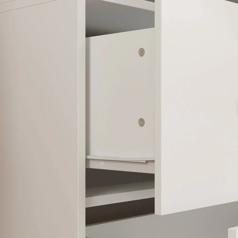 Space-Saving Scalable Hanging Rod Wardrobe Closet with Mirror 12