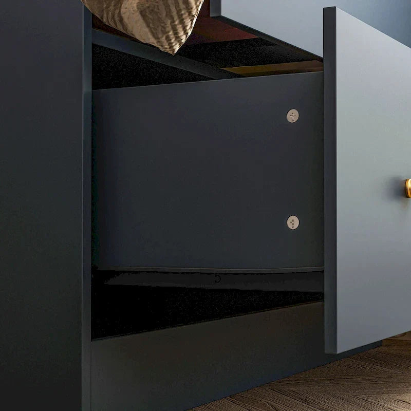Space-Saving Scalable Hanging Rod Wardrobe Closet with Mirror 26