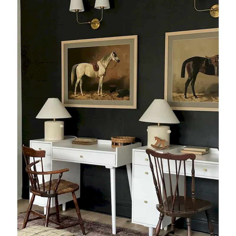 Nathan James Daisy Modern Farmhouse Desk with Storage and Brass Accents 7