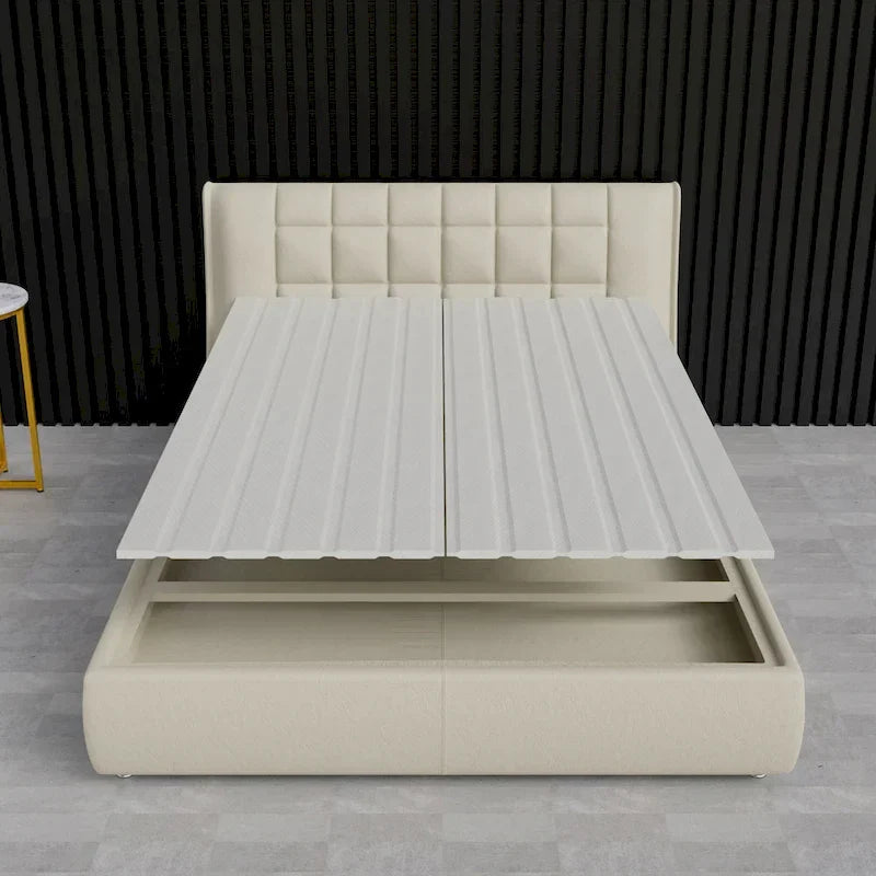 0.75-Inch Vertical Standard Mattress Support Wooden Slats with Protective Cover 3