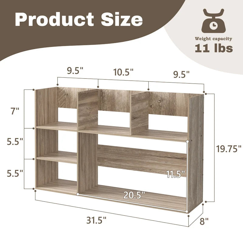 Versatile Multi-Unit Desk Organizer and Storage Rack for Office, Home, and Bathroom 16