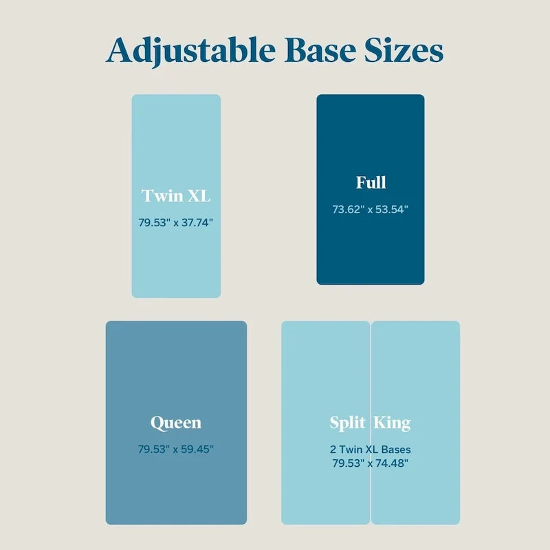 Lucid Adjustable Bed Base - Standard Model 7