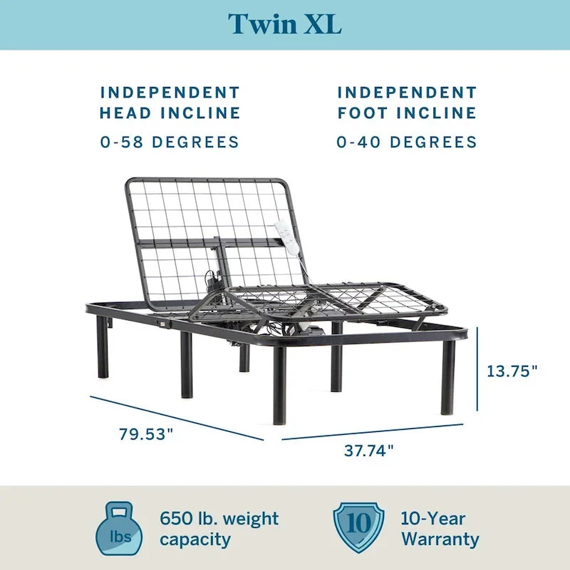 Lucid Adjustable Bed Base - Standard Model 15