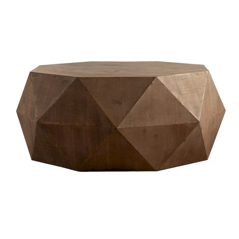 38-Inch Three-Dimensional Embossed Retro American Coffee Table 2