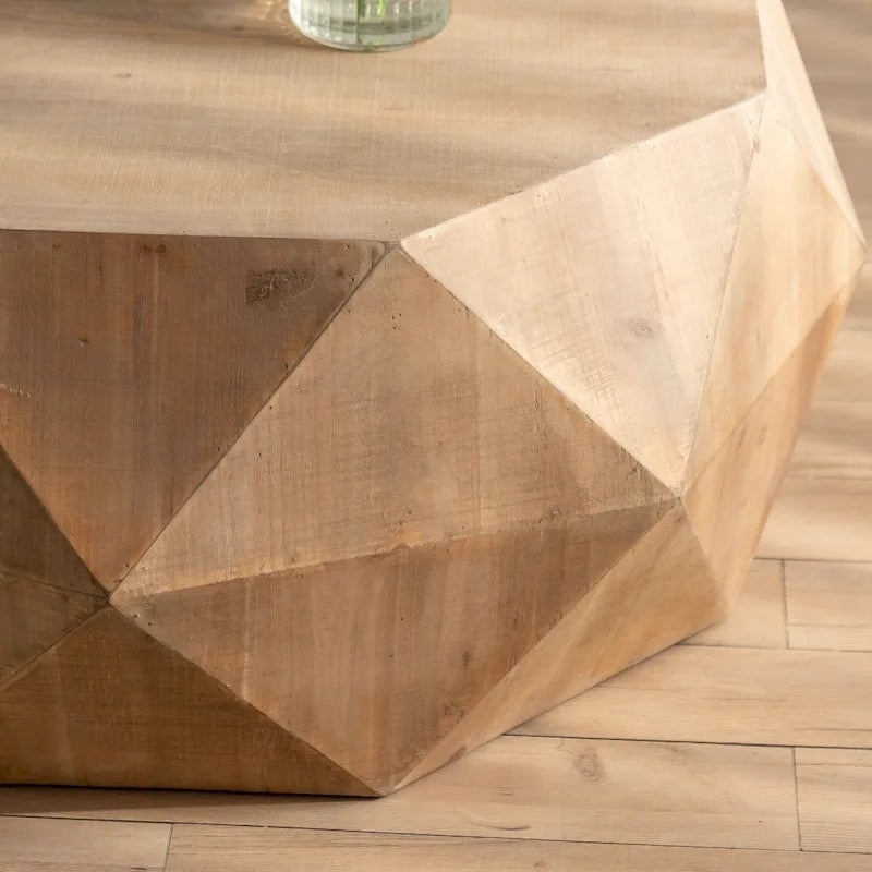 38-Inch Three-Dimensional Embossed Retro American Coffee Table 7