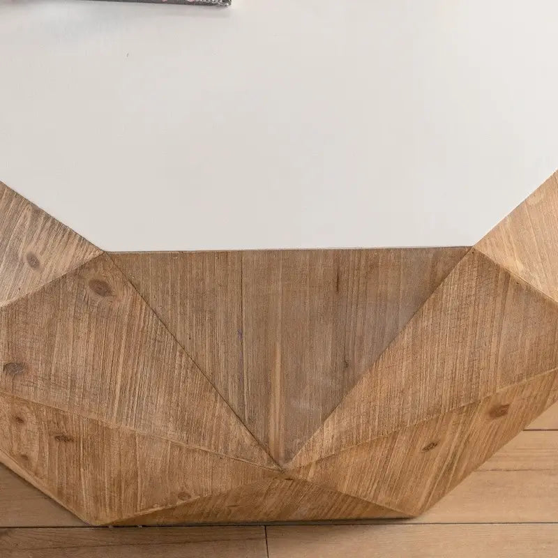 38-Inch Three-Dimensional Embossed Retro American Coffee Table 14