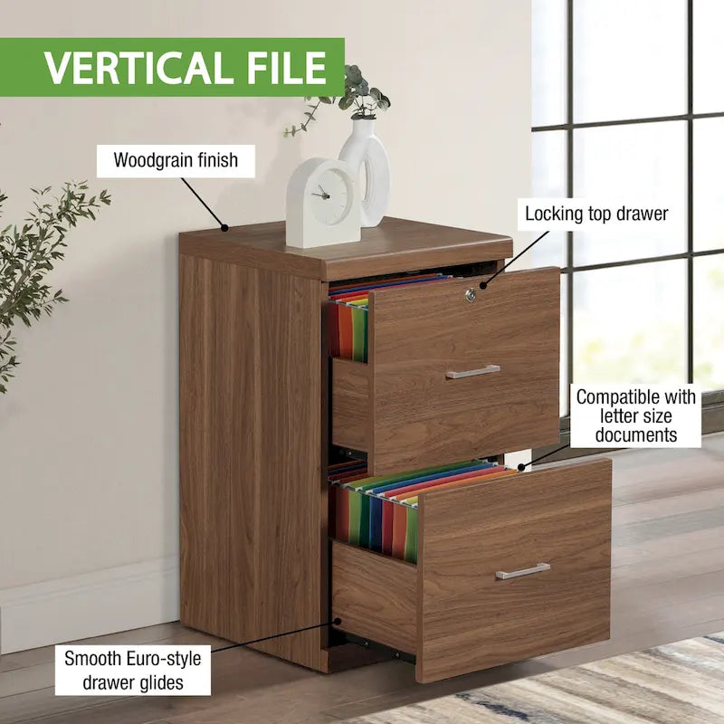 Alpine Vertical Filing Cabinet 20