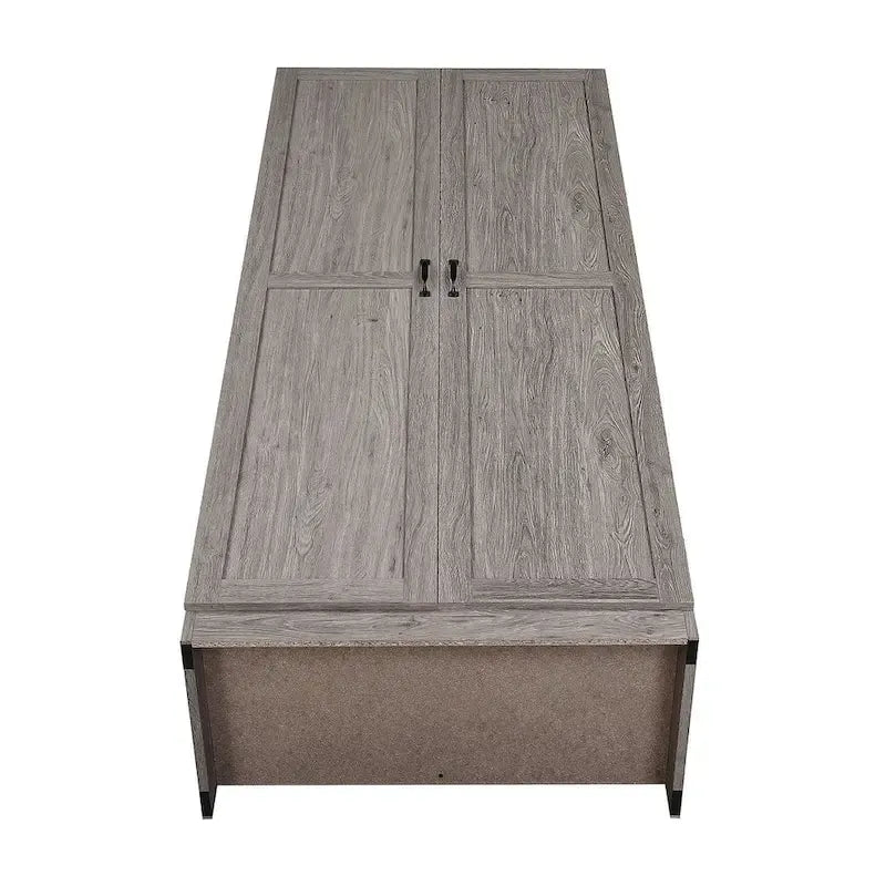 Modern Storage Wardrobe Cabinet with Doors and Multi Compartment Shelves 9