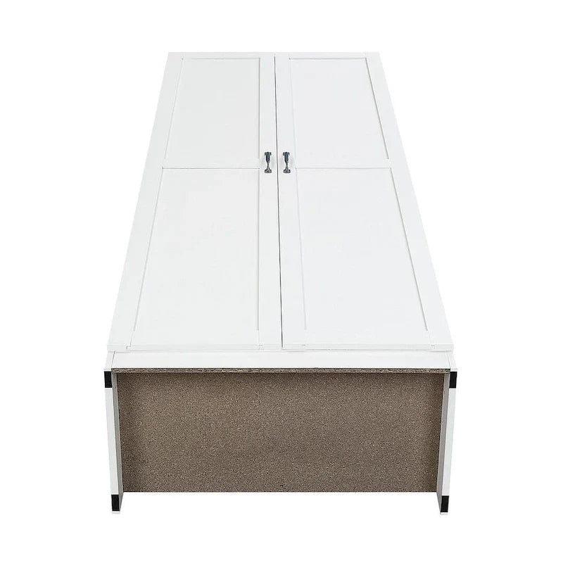 Modern Storage Wardrobe Cabinet with Doors and Multi Compartment Shelves 19