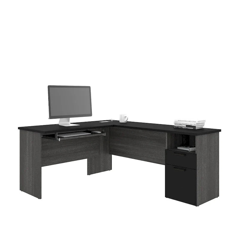 Bestar Norma Corner Desk in L-Shape 19