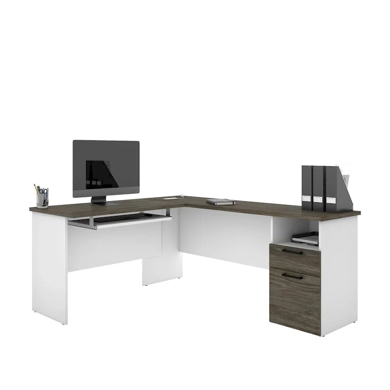 Bestar Norma Corner Desk in L-Shape 20