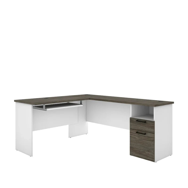 Bestar Norma Corner Desk in L-Shape 2