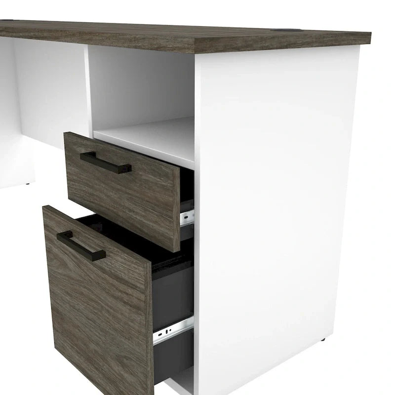 Bestar Norma Corner Desk in L-Shape 5