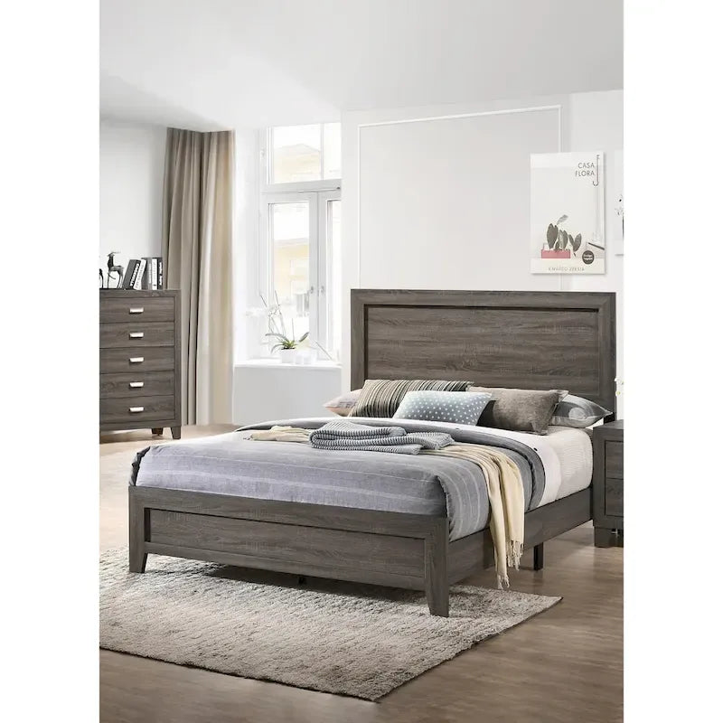 Premium Anastasia Panel Bed by Best Quality Furniture 1