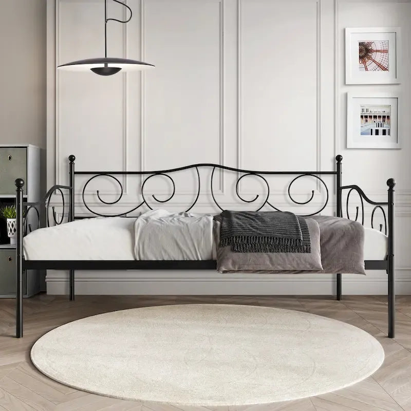 CraftPorch Modern Twin Metal Daybed 1