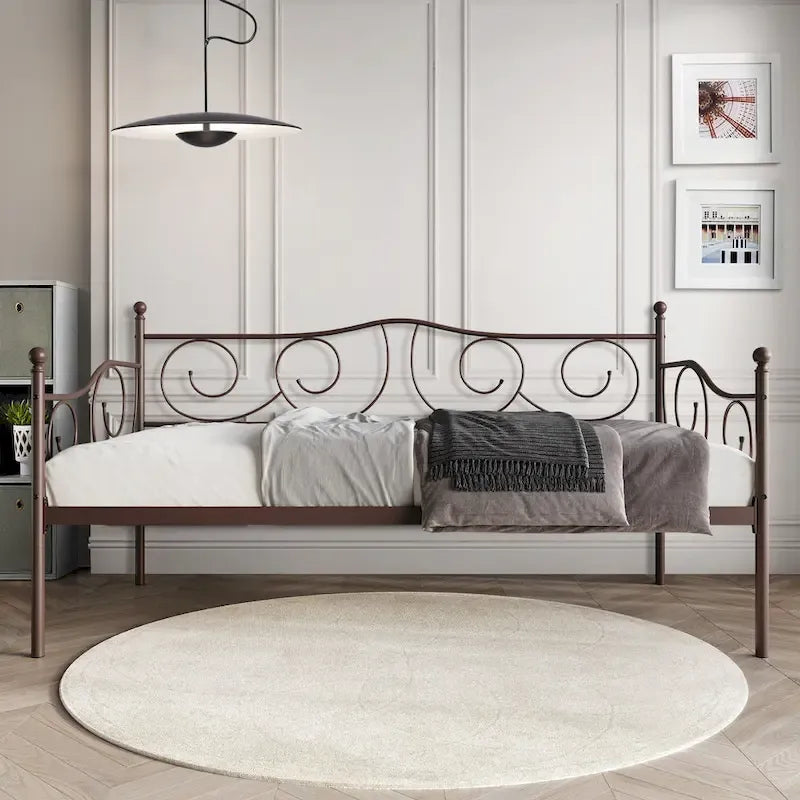 CraftPorch Modern Twin Metal Daybed 6