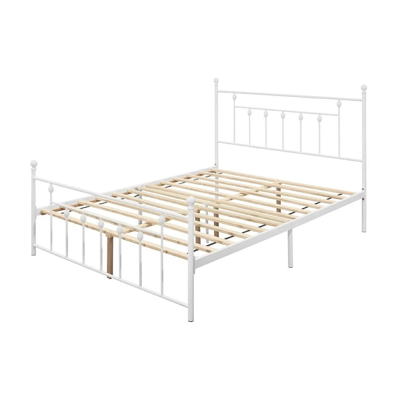 Melia Metal Bed Frame with Platform Design 5