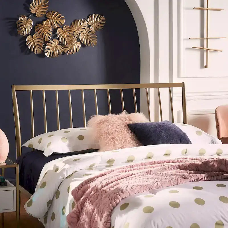 iNSPIRE Q Bold Parkcrest Gold Metal Bed 2