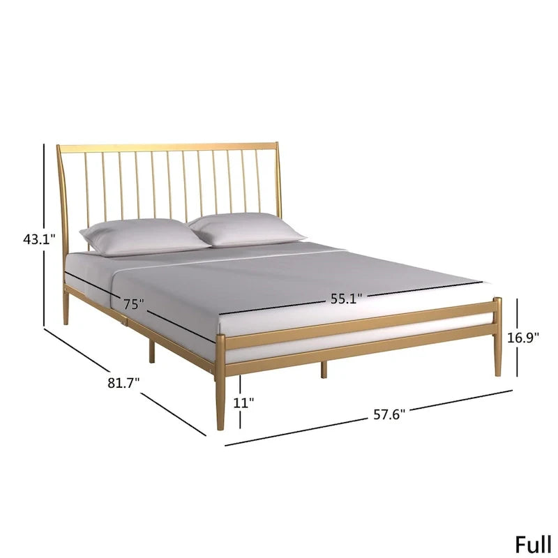 iNSPIRE Q Bold Parkcrest Gold Metal Bed 13