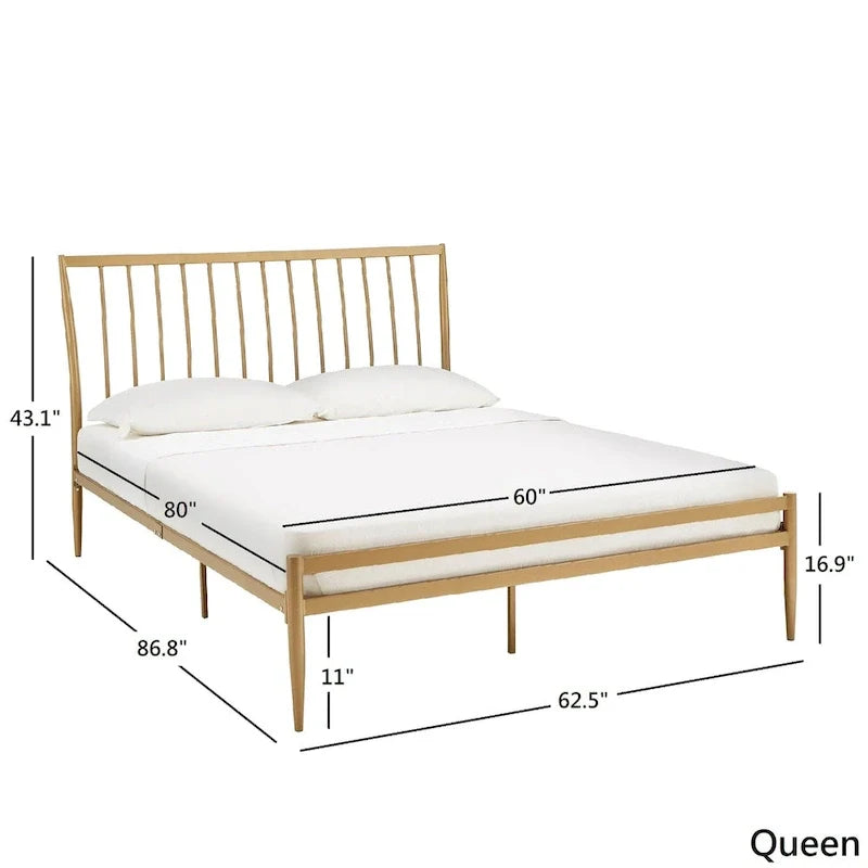 iNSPIRE Q Bold Parkcrest Gold Metal Bed 14