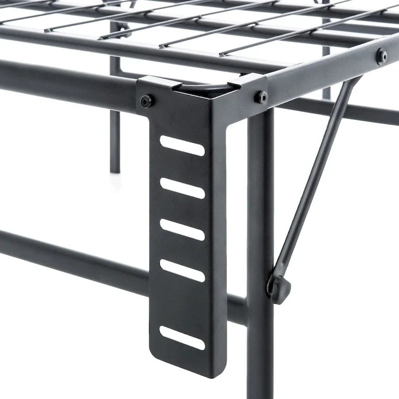 Brookside Foldable Full-Size Platform Bed Frame with Integrated Box Spring 3
