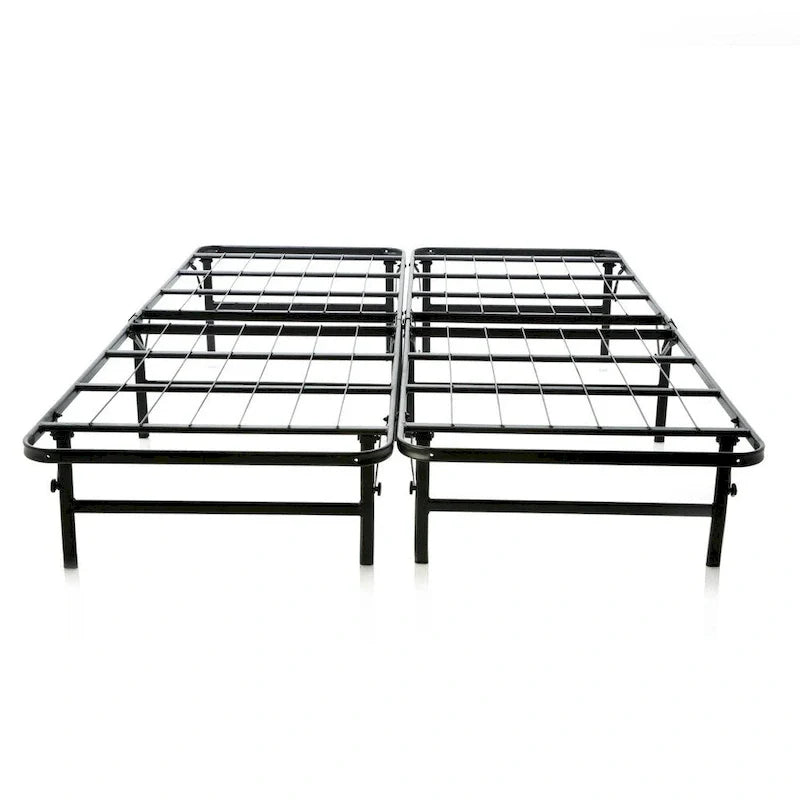 Brookside Foldable Full-Size Platform Bed Frame with Integrated Box Spring 5