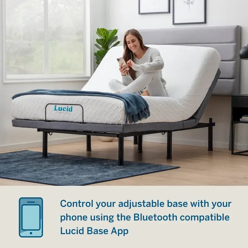 Lucid Premium Adjustable Bed Frame 3