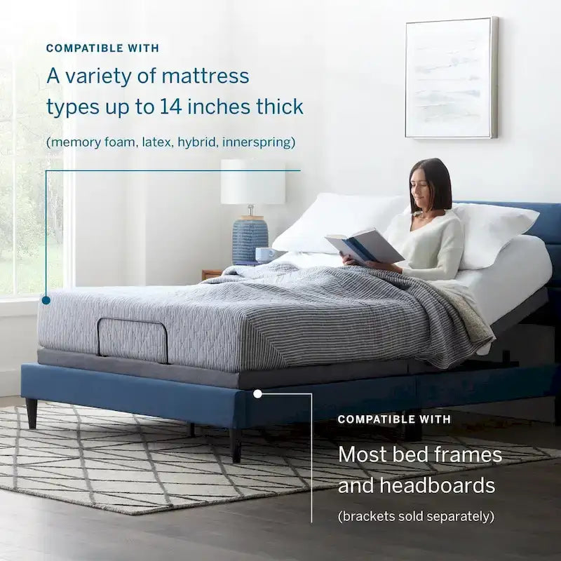 Lucid Premium Adjustable Bed Frame 4