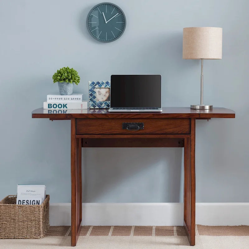 Leick Home Mission Style Writing and Computer Desk 3