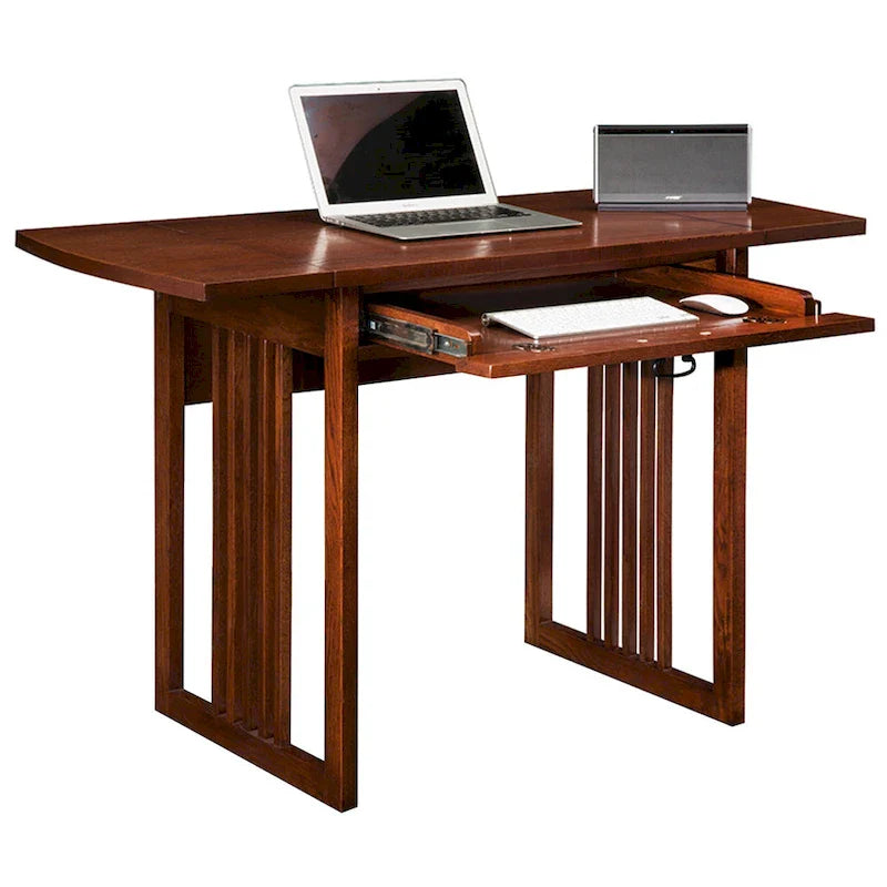 Leick Home Mission Style Writing and Computer Desk 14