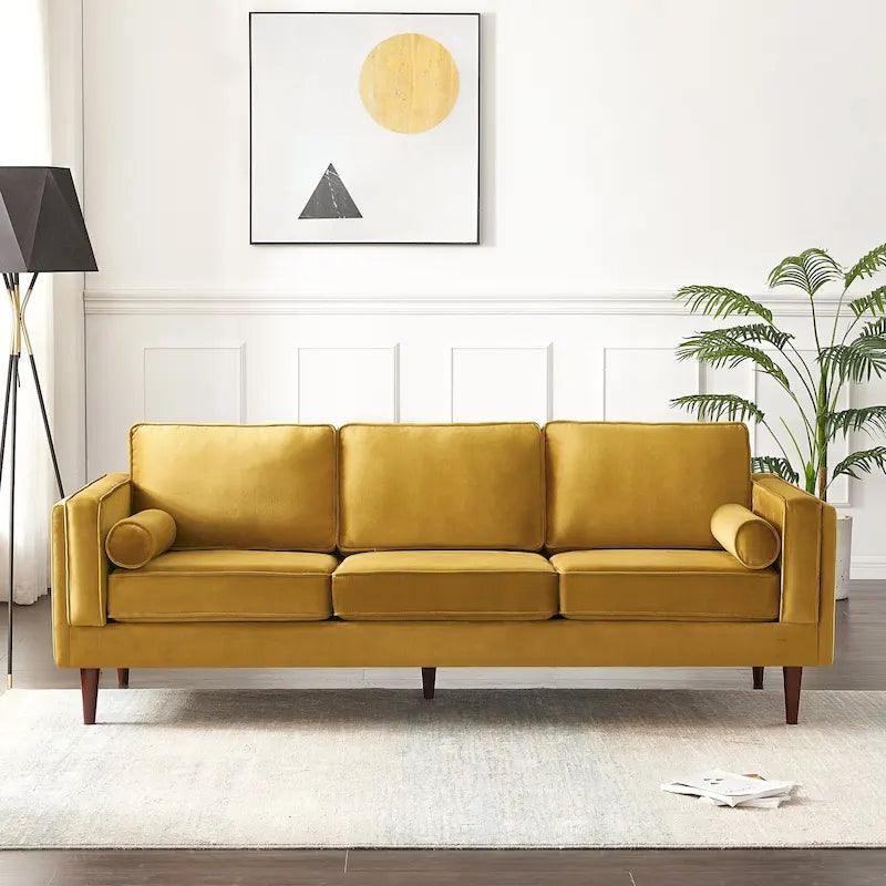 Lavinia Mid-Century Modern Sofa for Living Room - Dimensions: 33 x 88 x 34 inches 23