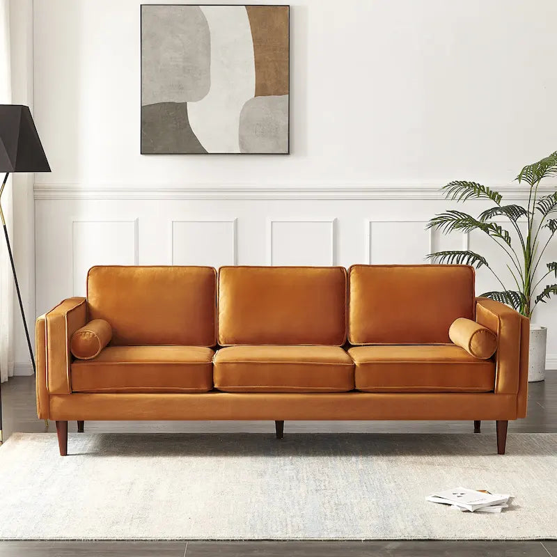 Lavinia Mid-Century Modern Sofa for Living Room - Dimensions: 33 x 88 x 34 inches 24