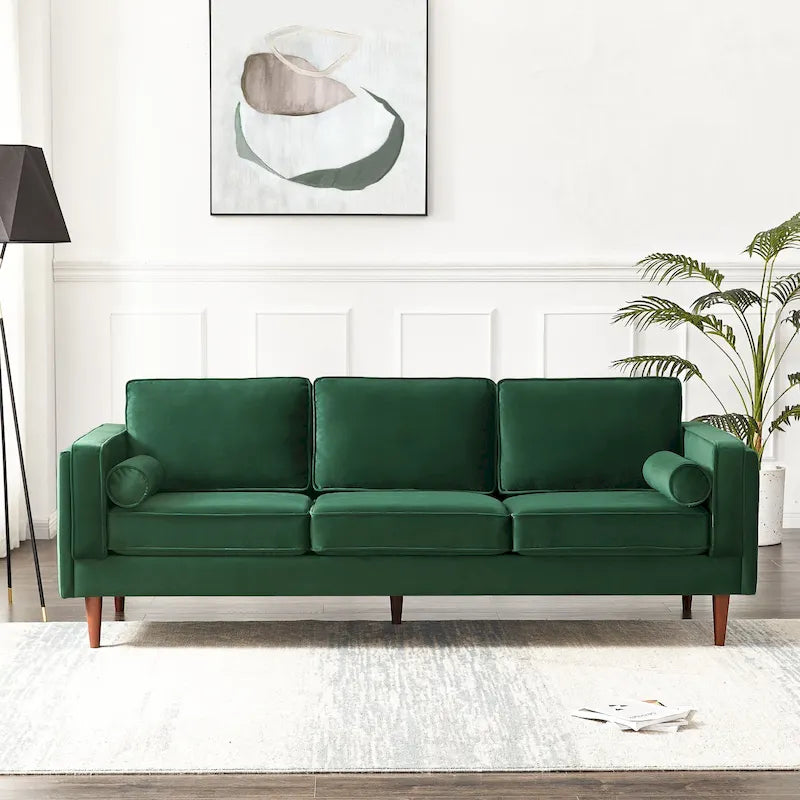 Lavinia Mid-Century Modern Sofa for Living Room - Dimensions: 33 x 88 x 34 inches 26